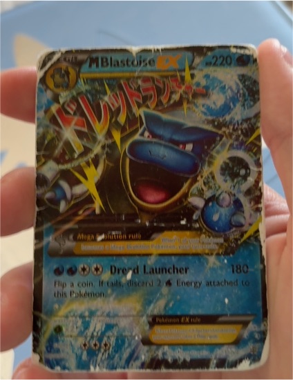 2016 Pokémon Generations #18/83 M Blastoise EX — front