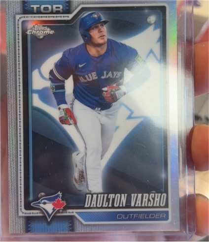 2026 Topps Chrome #224 Daulton Varsho — front