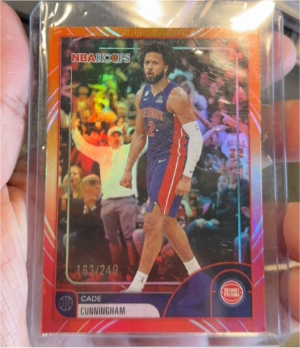 2026 Topps NBA Hoops #81 Cade Cunningham — front