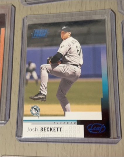 2004 Leaf #134 Josh Beckett — front