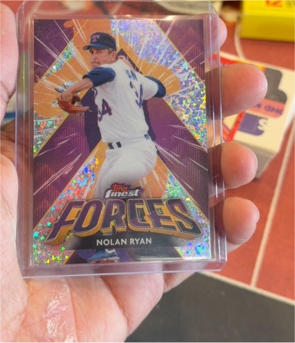 2026 Topps Finest Forces #FIF-13 Nolan Ryan — front