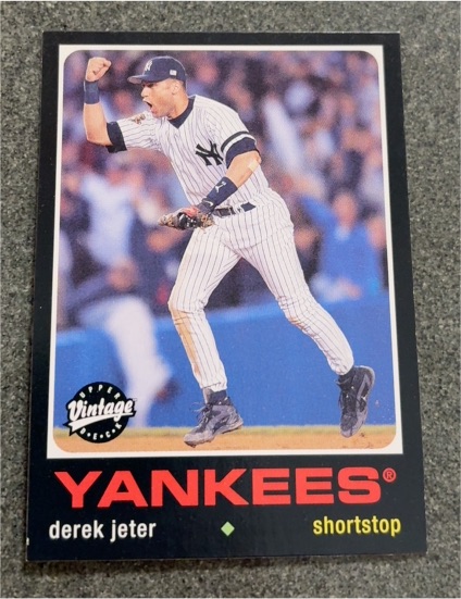 2002 Upper Deck Vintage #116 Derek Jeter — front