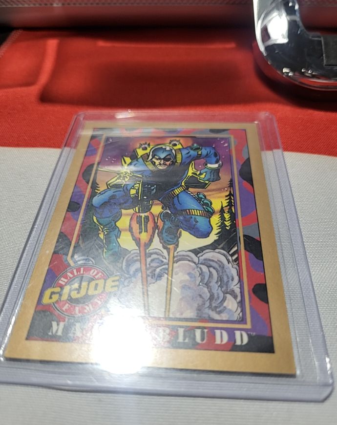 1991 Impel G.I. Joe #145 Major Bludd — front