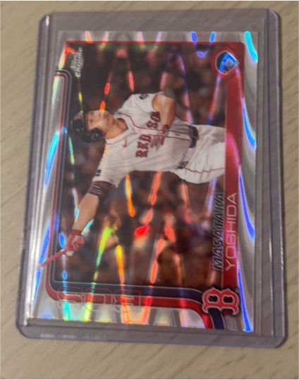 2025 Topps Chrome #141 Masataka Yoshida — front