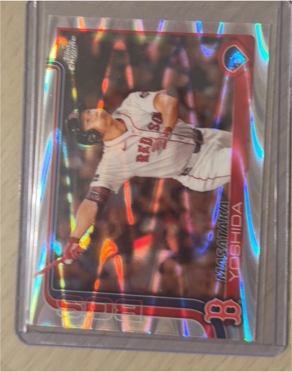 2025 Topps Chrome #141 Masataka Yoshida — front