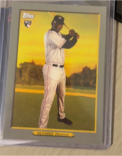 2020 Topps Turkey Red #TR-37 Yordan Alvarez — front