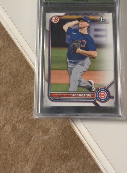 2022 Bowman Draft #BD-193 Cade Horton — front