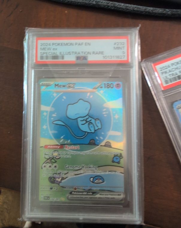 2024 Pokémon PAF EN Mew EX #232 Special Illustration Rare — front