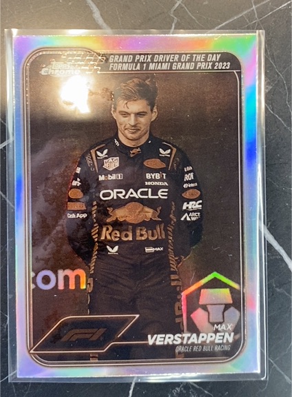 2024 Topps Chrome Formula 1 #163 Max Verstappen — front