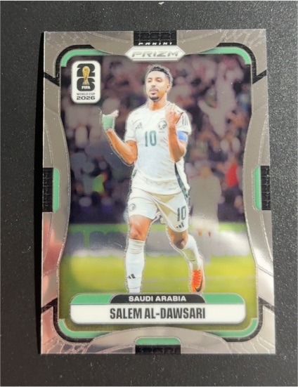 2026 Panini Prizm FIFA World Cup #381 Salem Al-Dawsari — front