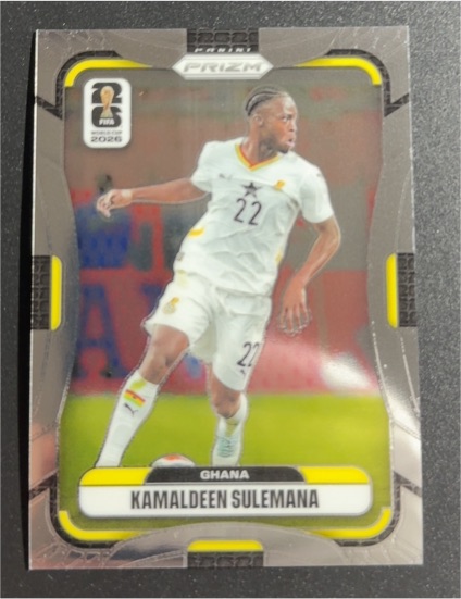 2026 Panini Prizm FIFA World Cup #230 Kamaldeen Sulemana — front
