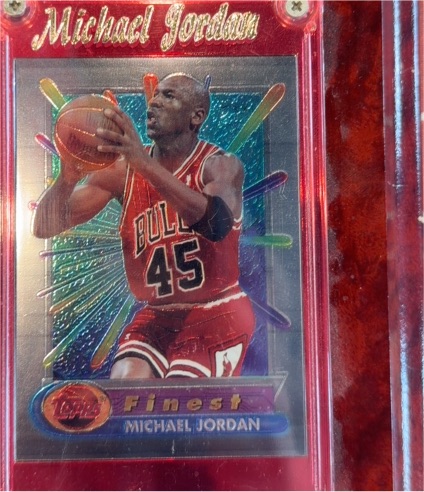 1994-95 Topps Finest #331 Michael Jordan — front