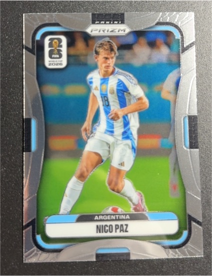 2026 Panini Prizm FIFA World Cup #4 Nico Paz — front