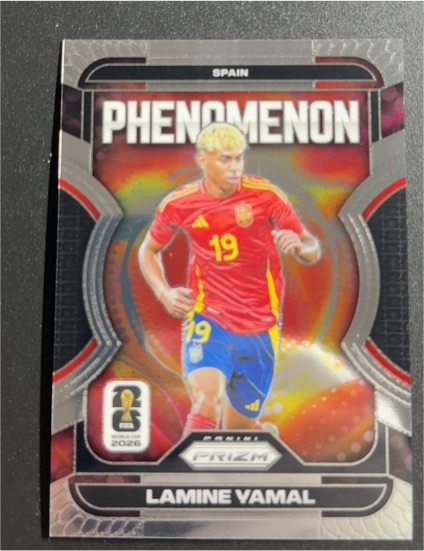 2026 Panini Prizm FIFA World Cup #1 Lamine Yamal Phenomenon — front