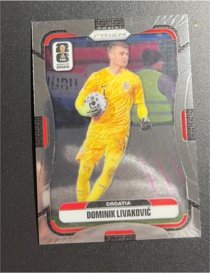 2026 Panini Prizm FIFA World Cup #199 Dominik Livaković — front