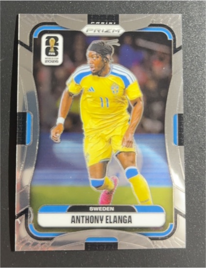 2026 Panini Prizm FIFA World Cup #499 Anthony Elanga — front
