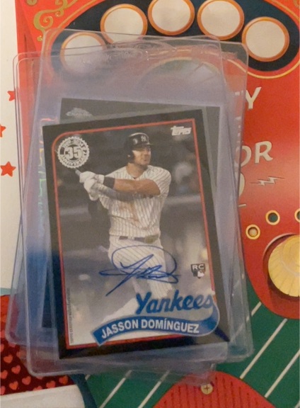 2024 Topps #35 Jasson Domínguez — front