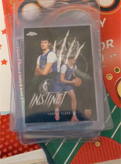 2025-26 Topps Chrome Instinct #INS-11 Cooper Flagg — front