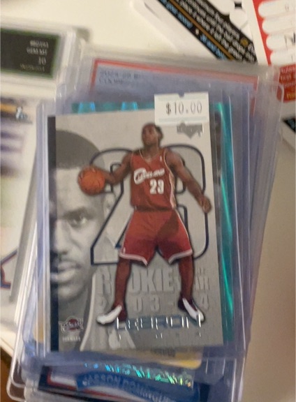 2003-04 Upper Deck #20 LeBron James — front