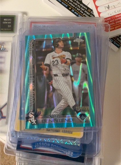 2025 Topps Chrome #197 Andrew Benintendi — front