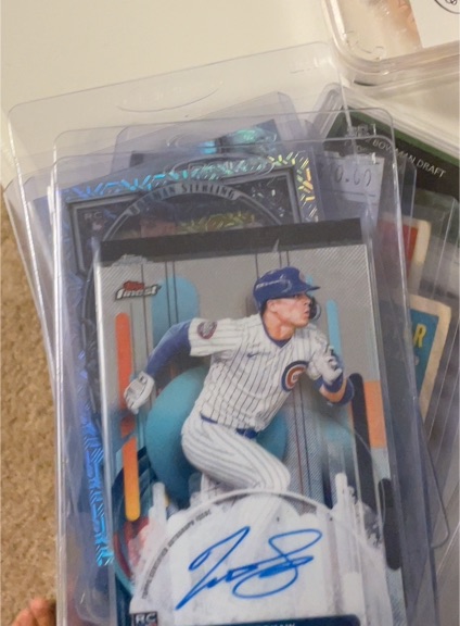 2025 Donruss Baseball Mojo Parallel Autograph Chicago Cubs Player — front