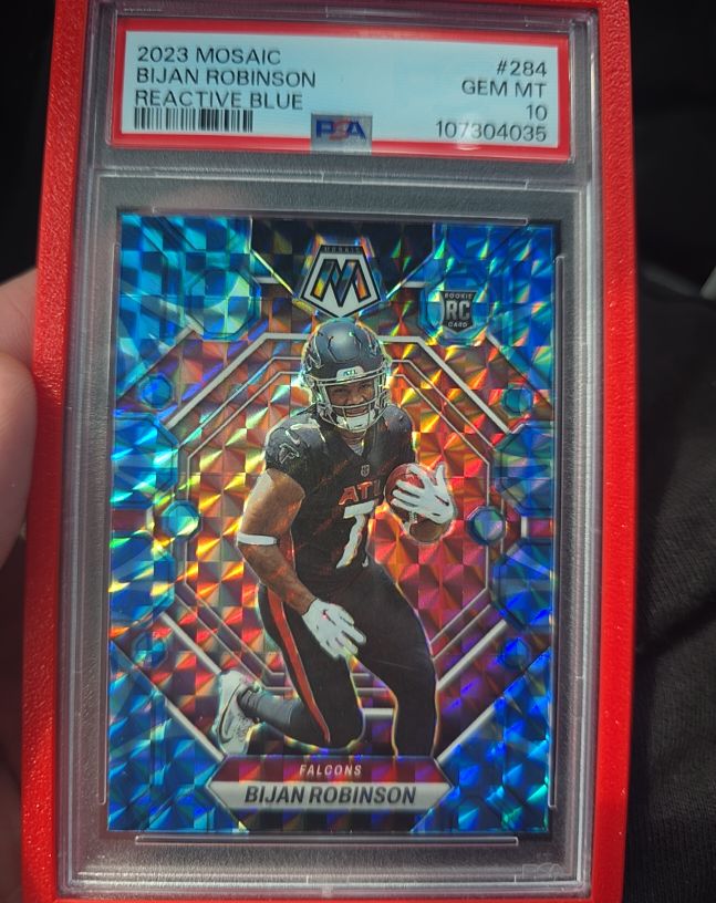 2023 Panini Mosaic #284 Bijan Robinson — front