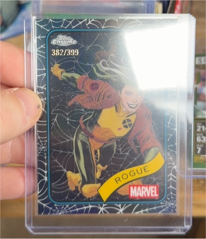 2025 Topps Chrome Marvel #189 Rogue — front