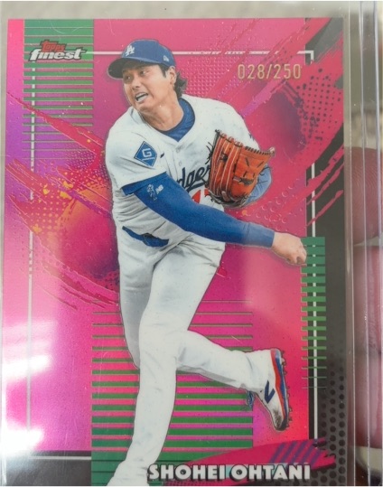 2026 Topps Finest #250 Shohei Ohtani — front