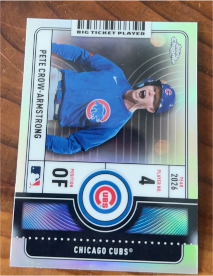 2026 Topps Chrome Big Ticket Players #BTP-13 Pete Crow-Armstrong — front
