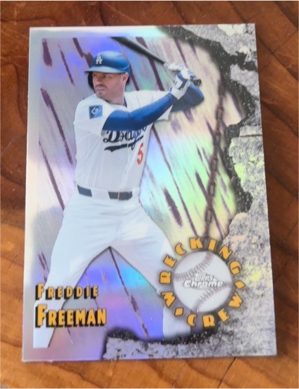 2026 Topps Chrome #WC-13 Freddie Freeman Wrecking Crew — front
