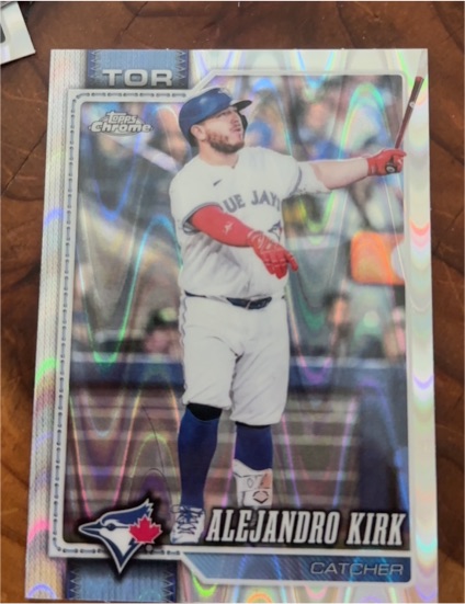 2026 Topps Chrome #105 Alejandro Kirk — front