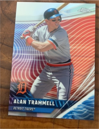2026 Topps Chrome #RVA-19 Alan Trammell — front
