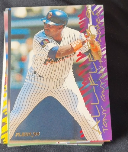 1995 Fleer #8 Tony Gwynn All-Fleer 9 — front