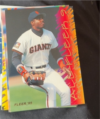1995 Fleer All-Fleer 9 #6 Barry Bonds — front
