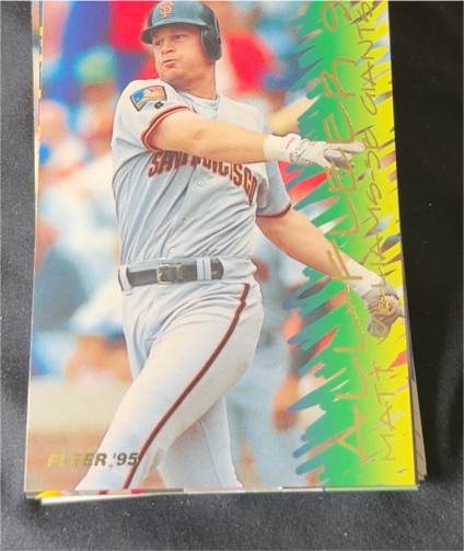 1995 Fleer All-Fleer 9 #5 Matt Williams — front