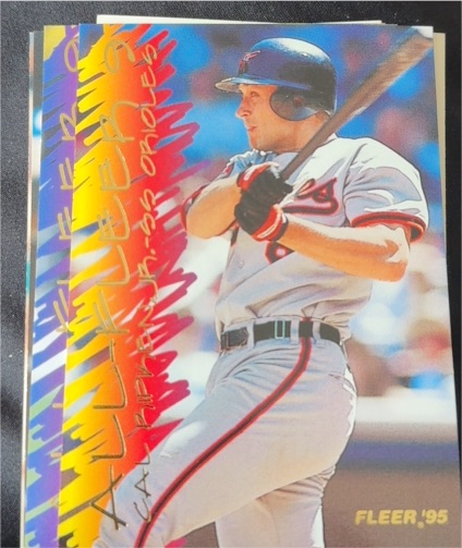 1995 Fleer All-Fleer 9 #4 Cal Ripken Jr. — front
