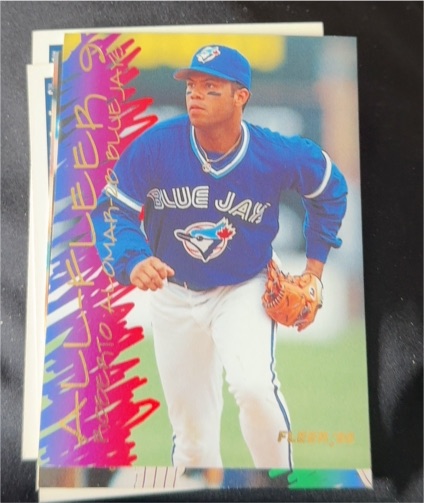 1995 Fleer #3 Roberto Alomar All-Fleer 9 — front