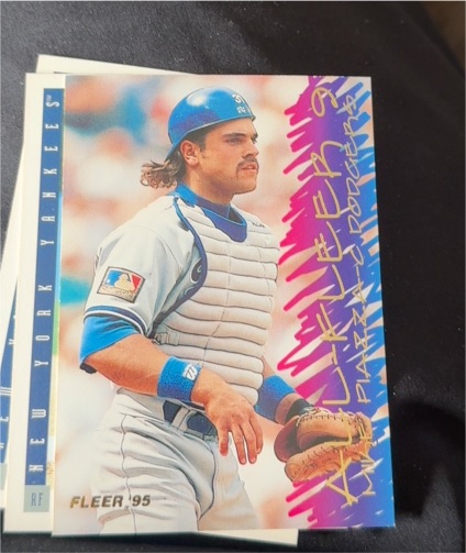 1995 Fleer #RF Don Mattingly — front