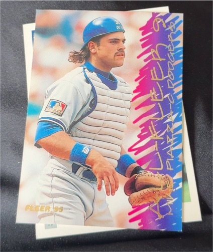 1995 Fleer #1 Mike Piazza All-Fleer 9 — front