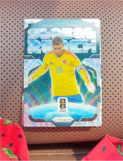 2026 Panini Prizm FIFA World Cup #7 James Rodriguez — front