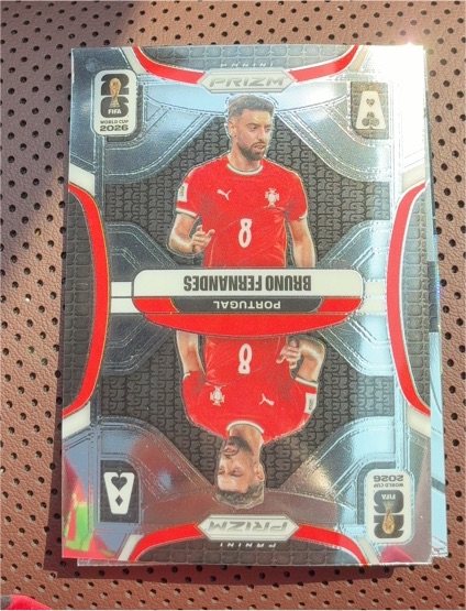 2026 Panini Prizm FIFA World Cup #6 Bruno Fernandes Aces — front