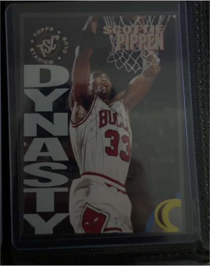 1994-95 Topps Stadium Club Dynasty and Destiny #9A Scottie Pippen — front