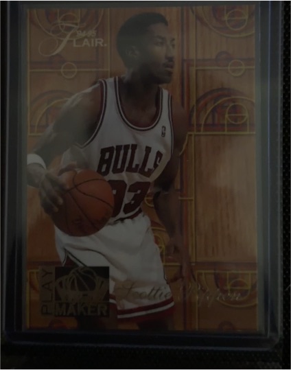 1994-95 Flair Play Maker #6 Scottie Pippen — front