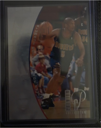 1994-95 Upper Deck SP Premium Collection #PC5 Jalen Rose — front