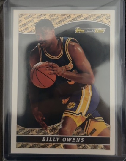 1993-94 Topps Black Gold #6 Billy Owens — front