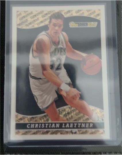 1993-94 Topps Black Gold #11 Christian Laettner — front