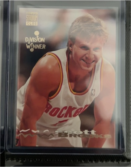 1993-94 Topps Stadium Club #37 Scott Brooks — front