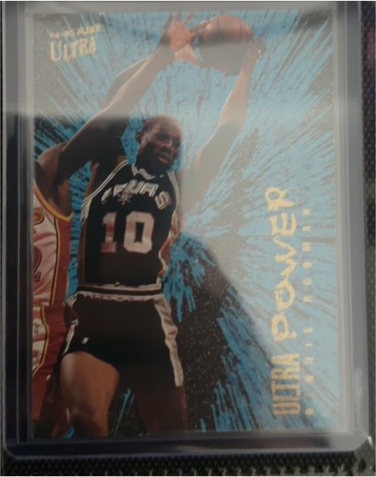 1994-95 Fleer Ultra #9 Dennis Rodman Ultra Power — front