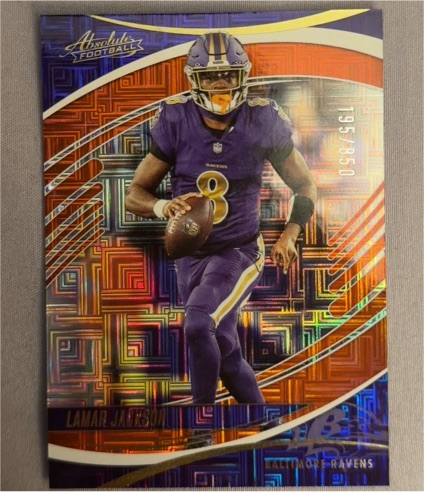 2025 Panini Absolute #97 Lamar Jackson — front