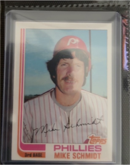 1982 Topps #100 Mike Schmidt — front